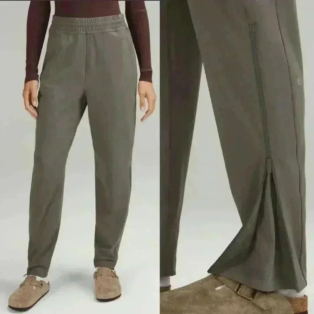 Lululemon Everlux High-Rise Zip-Leg Track Pant Full Length